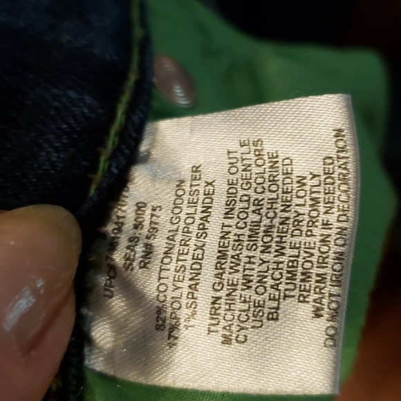 Selena Gomez Dream Out Loud Mid Rise Skinny Stretch Jeans 3 Dark Wash 26x29 VGUC - Picture 12 of 13